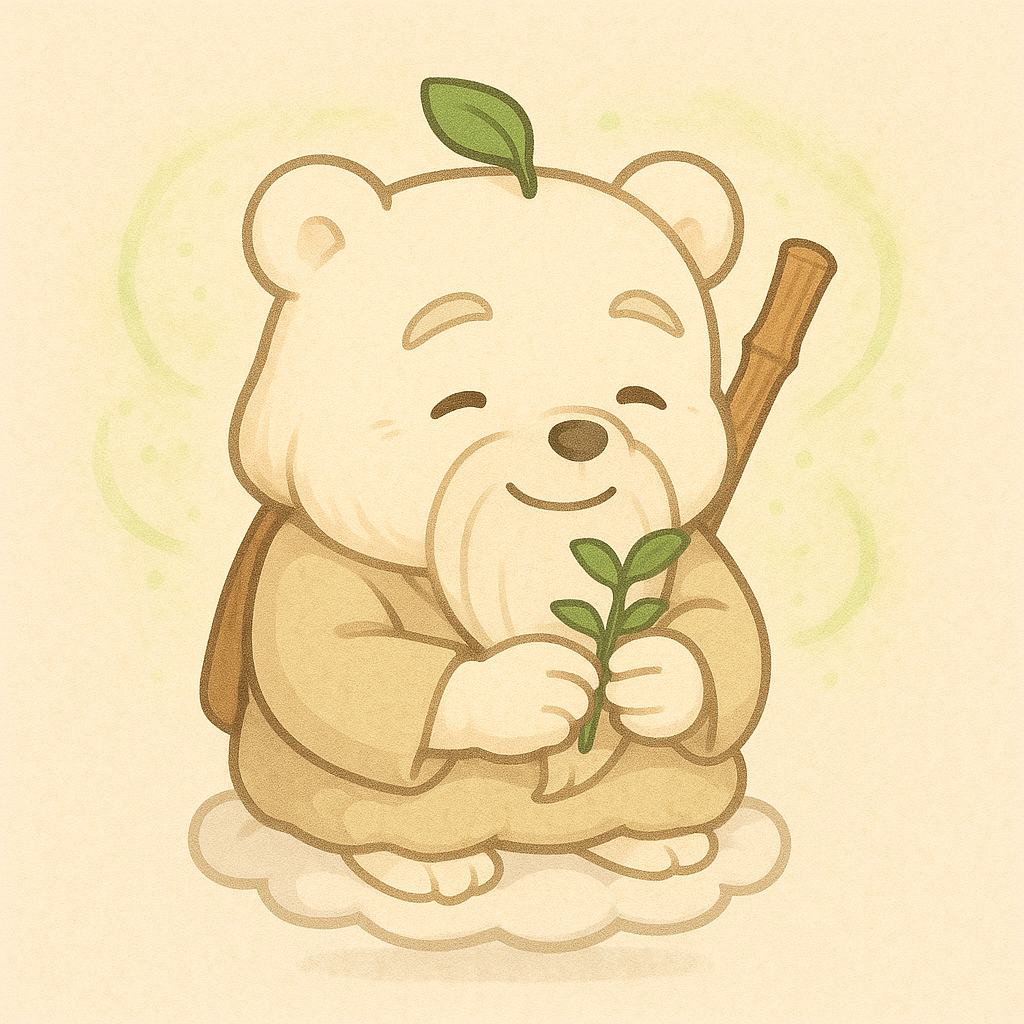 笑顔のクマ仙人