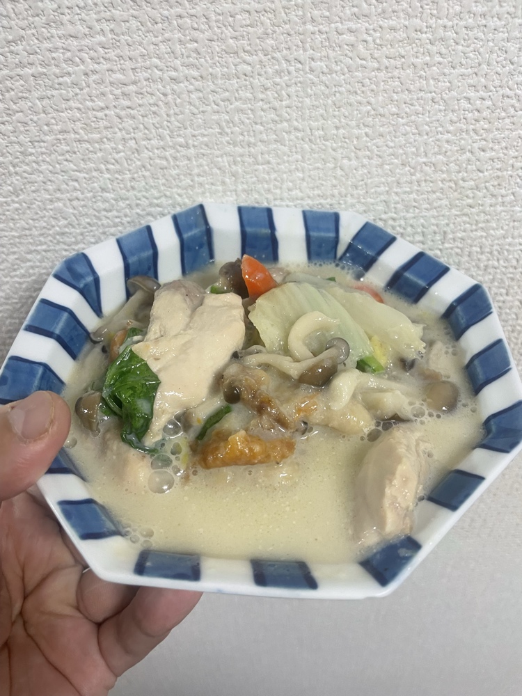 長芋と塩麹のシチュー